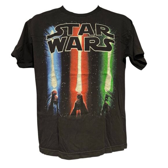 Star Wars T-Shirt Lot Bundle of 4 Kid’s XL Men’s Medium - Picture 10 of 16